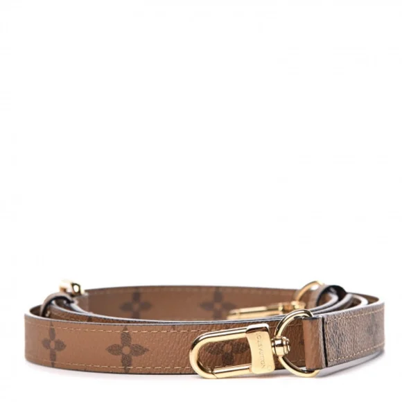 Brand NEW! UNUSED! LV Louis Vuitton Reverse Monogram Metis 20mm Adjustable Strap - Picture 8 of 14